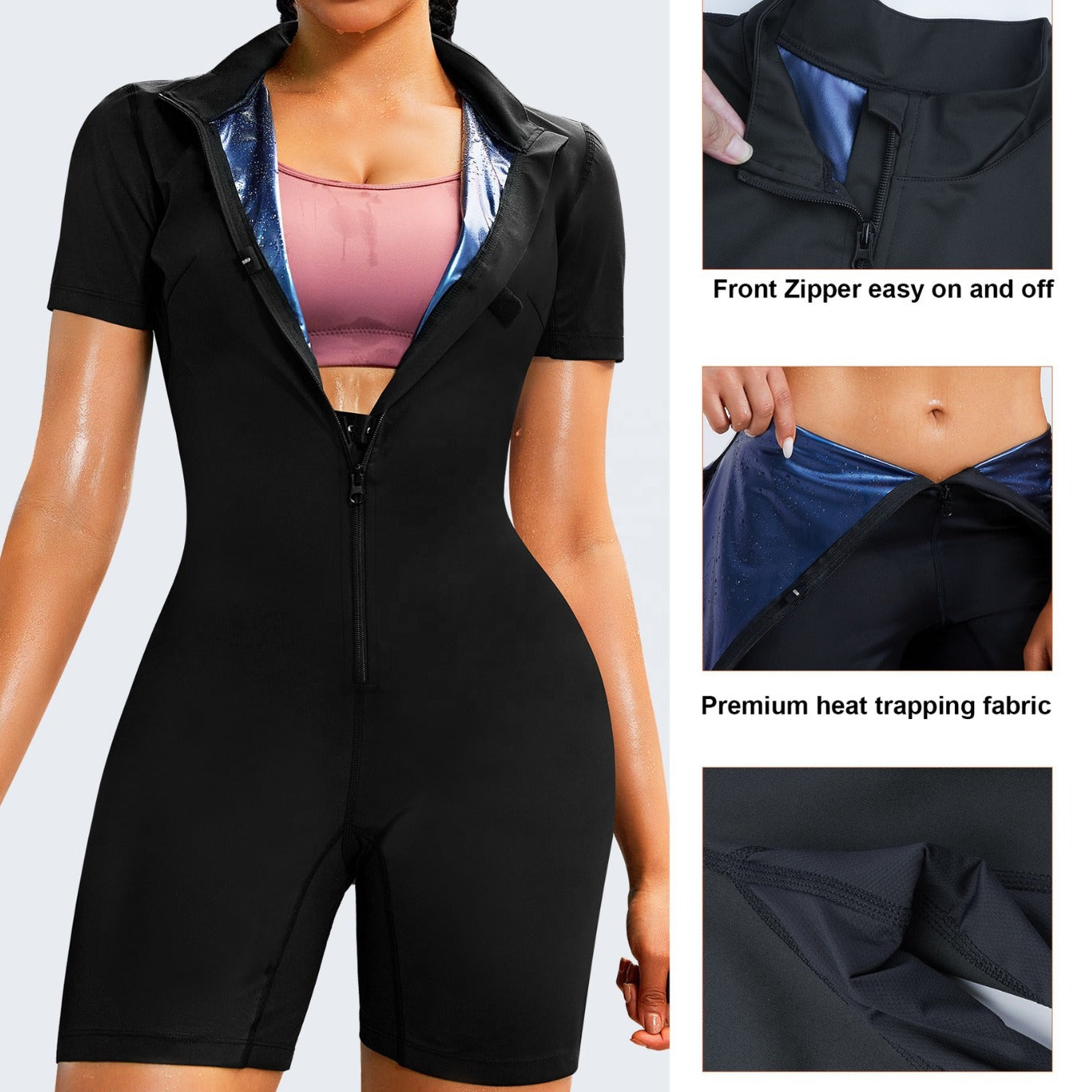 Women's Full Body Shapewear Sauna Suit