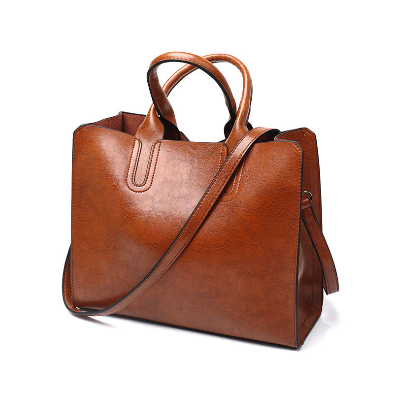 Rose Grande Messenger Tote Bag
