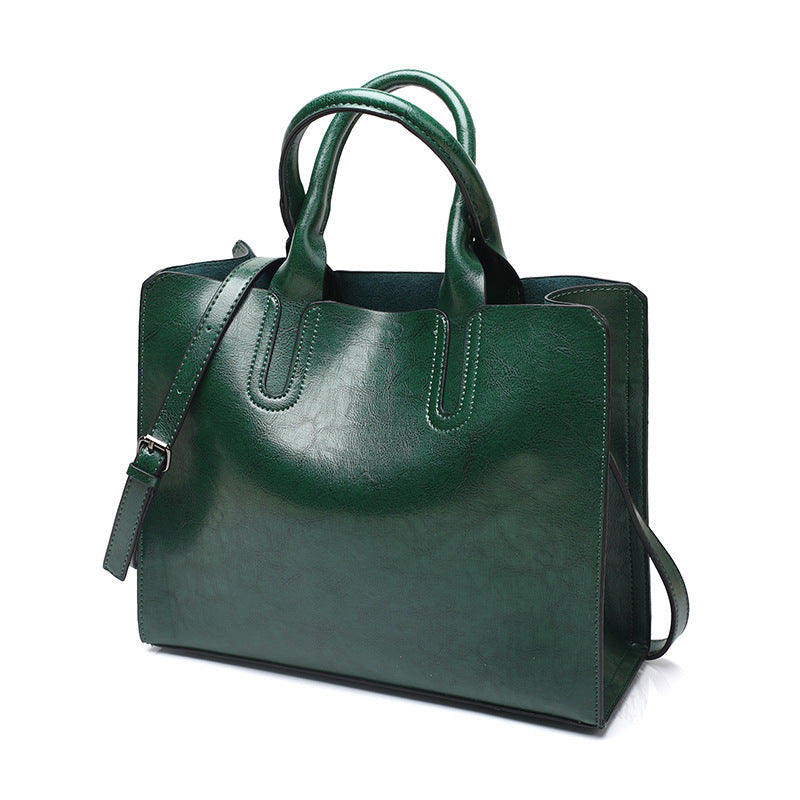 Rose Grande Messenger Tote Bag
