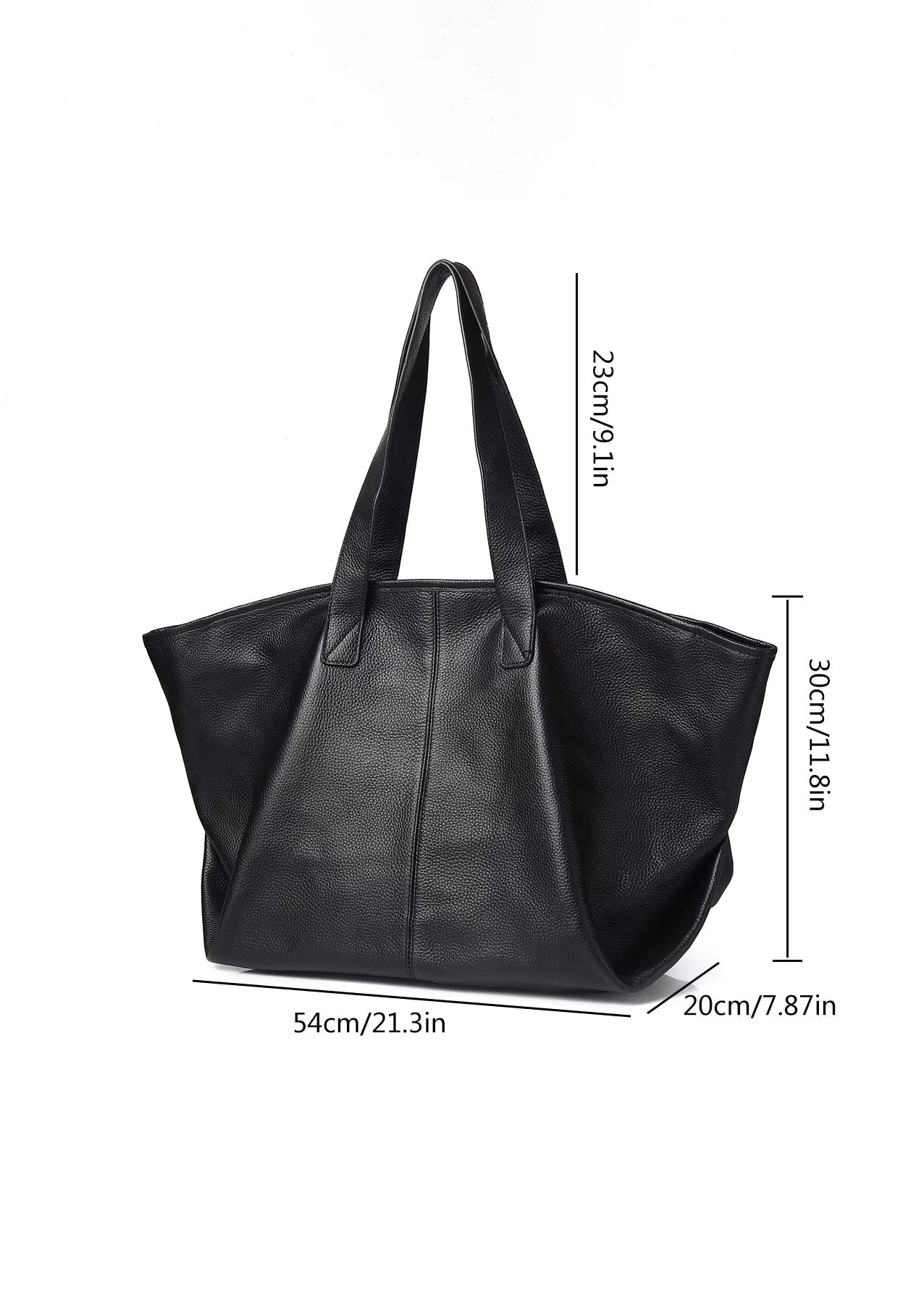 Livia Pebbled Luxe Tote