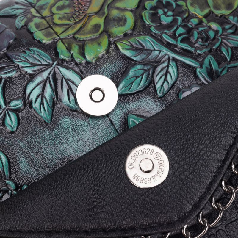 VelvetBloom Luxe Chain Crossbody