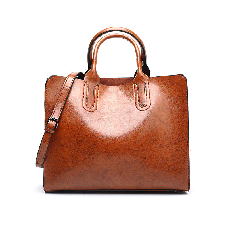 Rose Grande Messenger Tote Bag