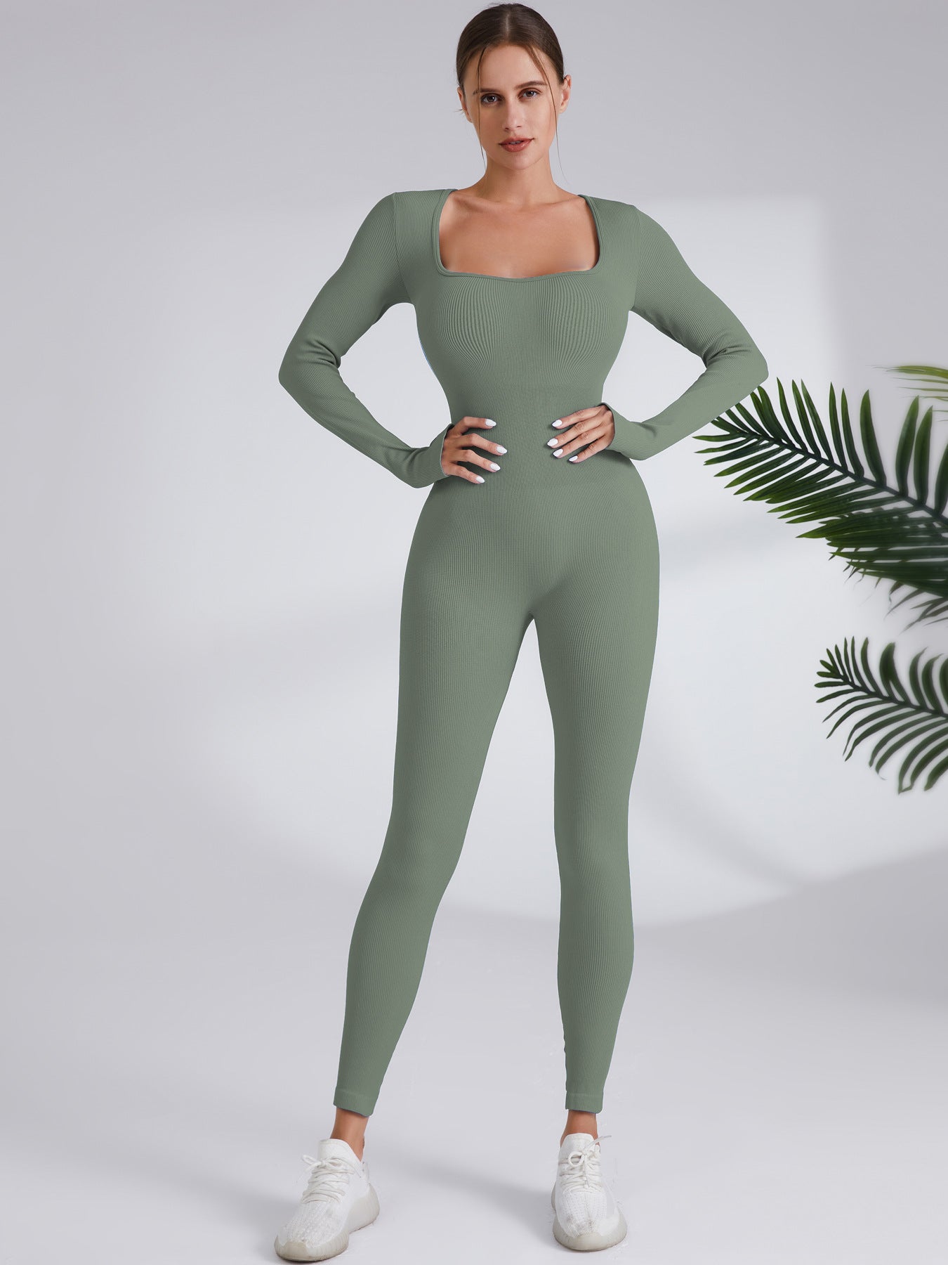 Long Sleeve Full Body Shaper Bodysuit
