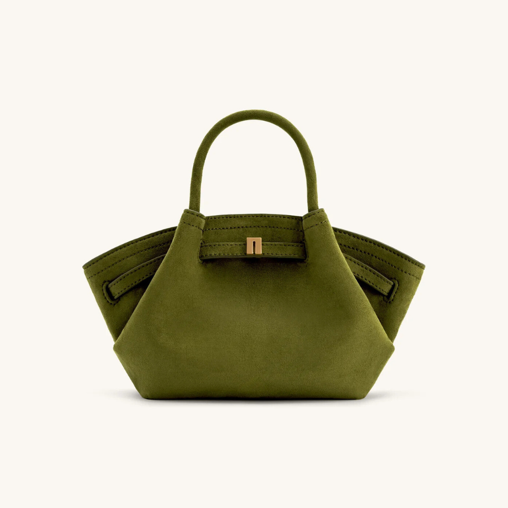 Henna Mini Faux Suede Tote Bag