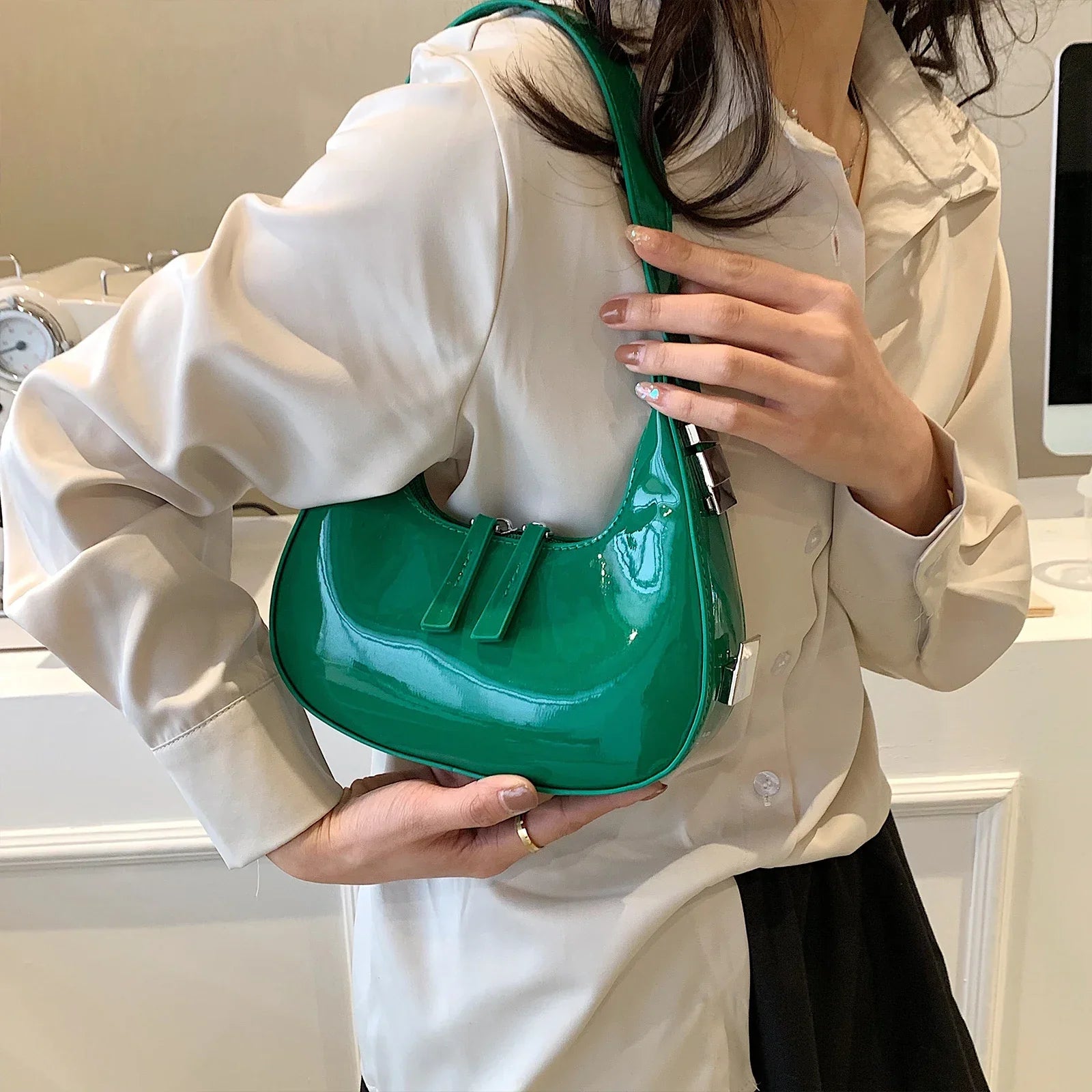 Lunara Crescent Crossbody