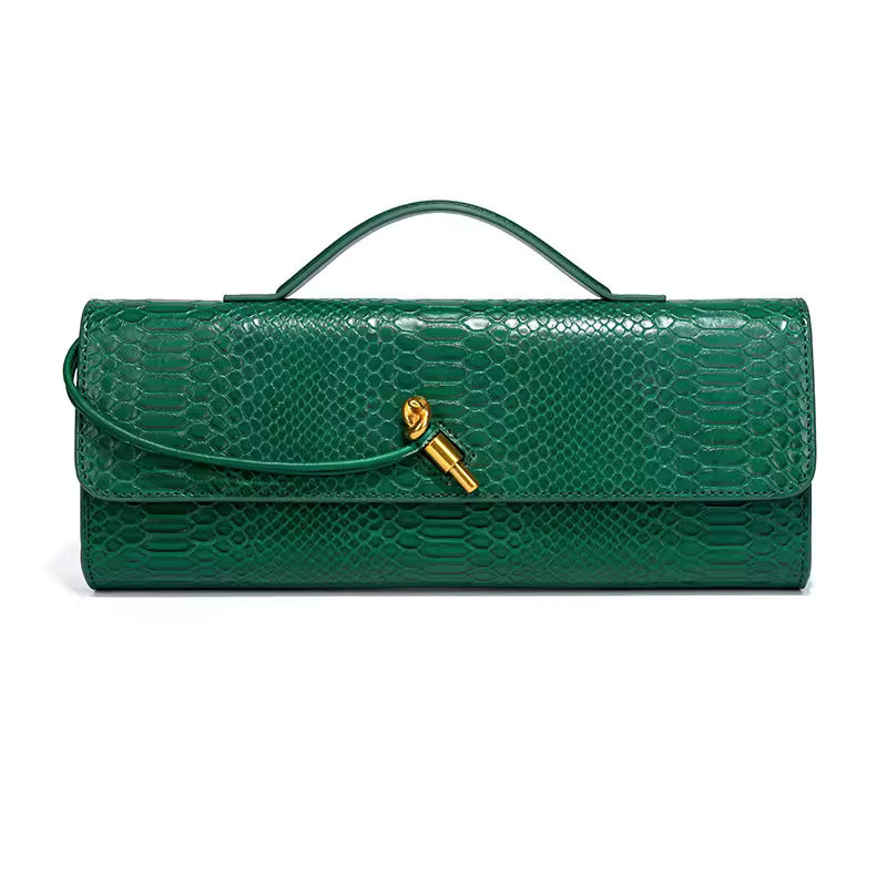 Exquisite Serpentine Evening Clutch