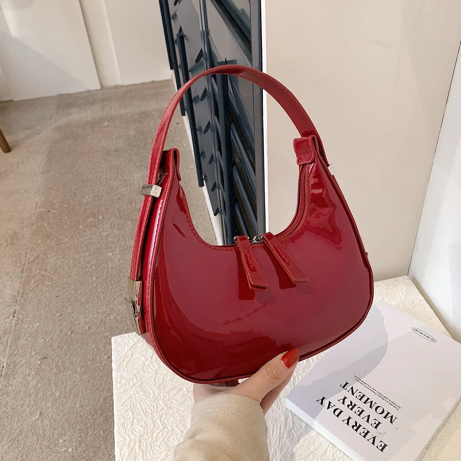 Lunara Crescent Crossbody