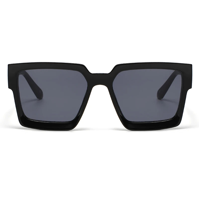 Eternal Elegance Square 70s-Inspired Bio-Based Sunglasses