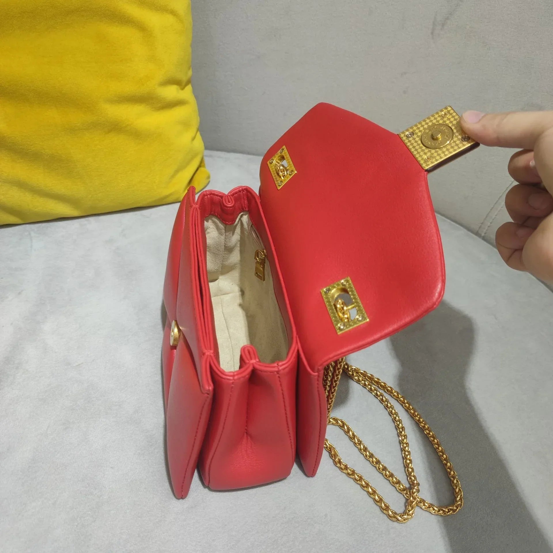 Urban Elegance Convertible Leather Crossbody Bag