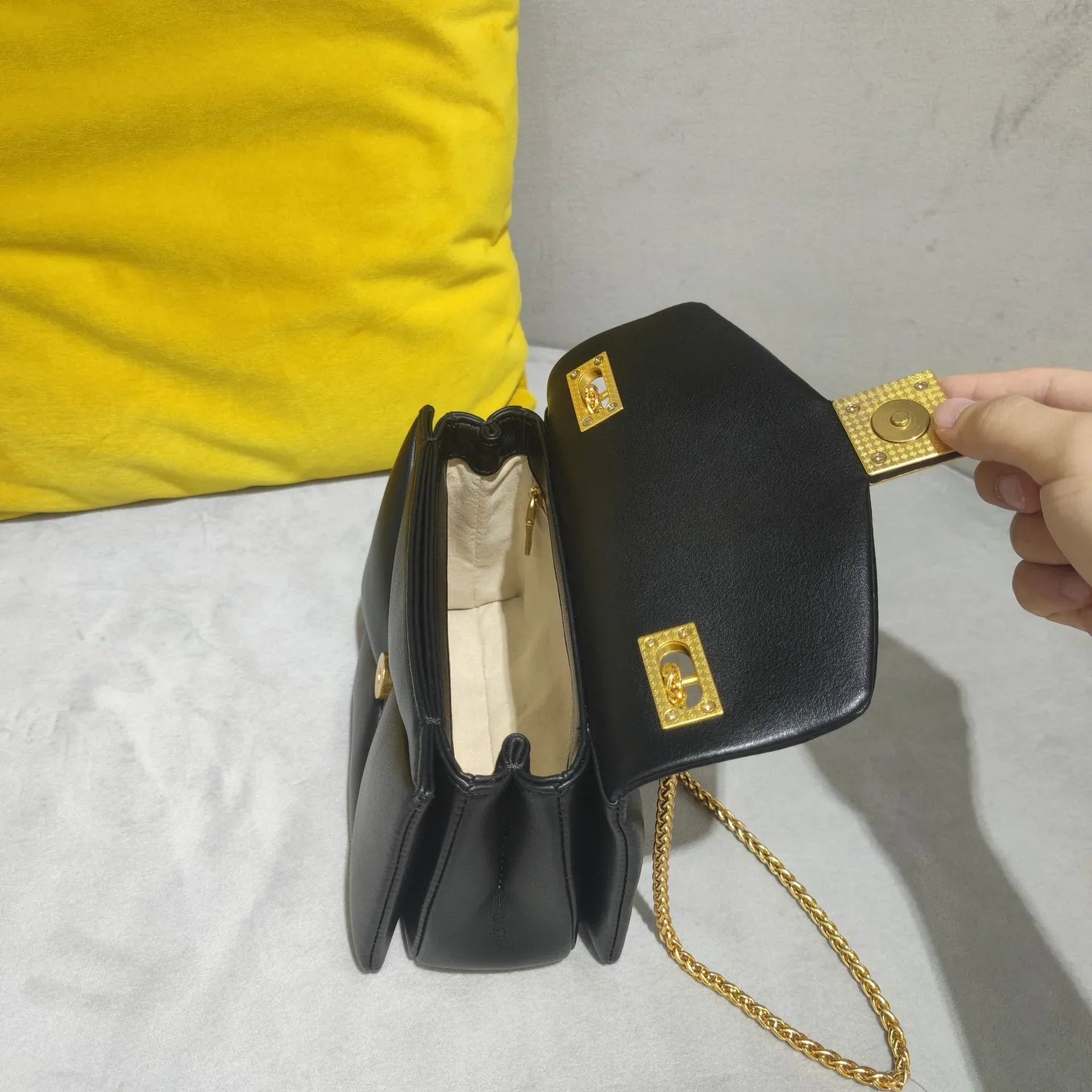 Urban Elegance Convertible Leather Crossbody Bag