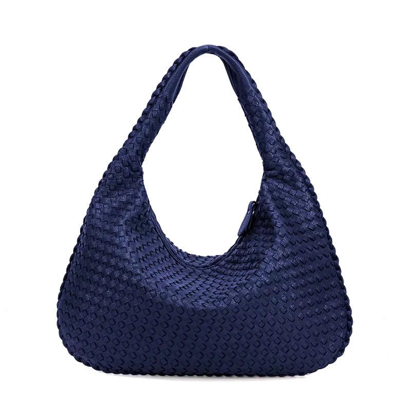 Aurelle Luxe Woven Handbag