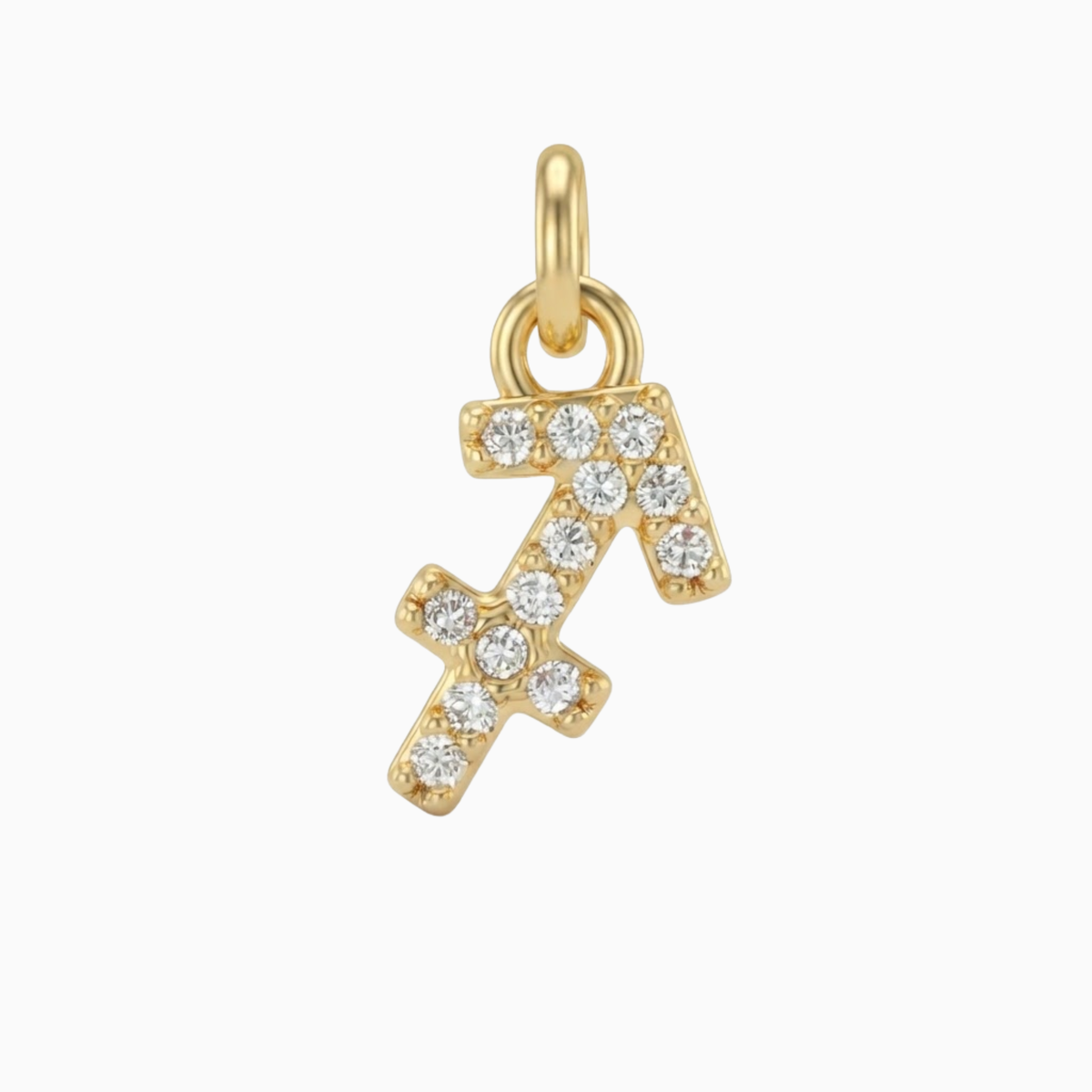 Charms - Pendentif du zodiaque Sagittaire orné de pierres