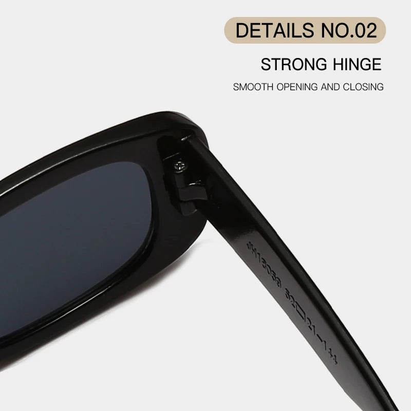Midnight Bold Square Bio-Based Sunglasses