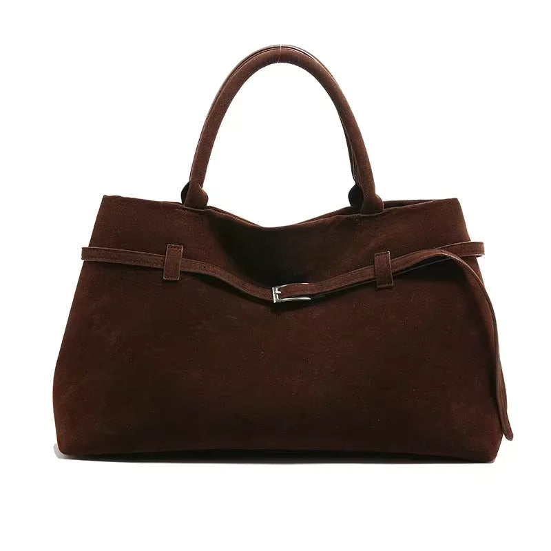 Comelia Suede Tote
