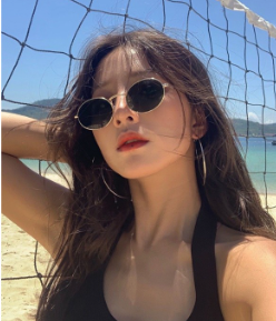 Gold Olive Sunglasses