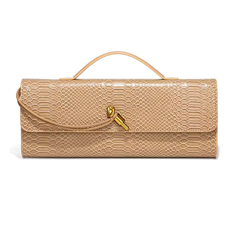 Exquisite Serpentine Evening Clutch