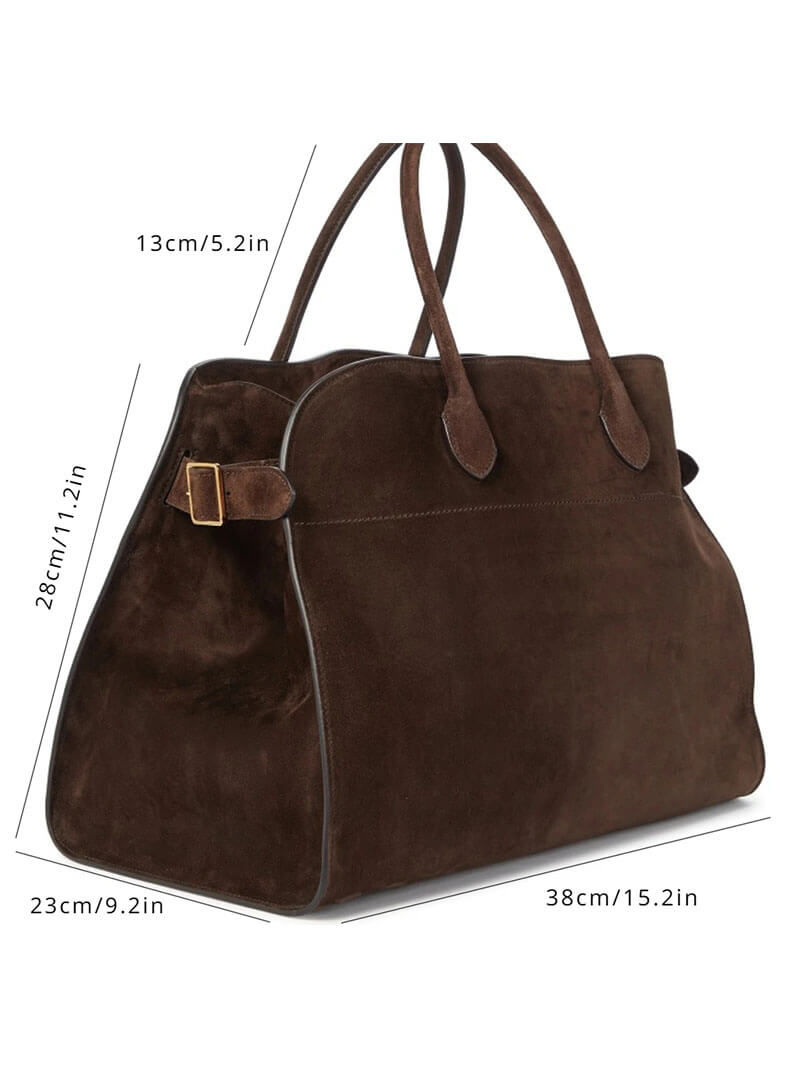 Sophisticated Suede Handbag