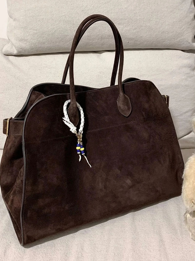 Sophisticated Suede Handbag