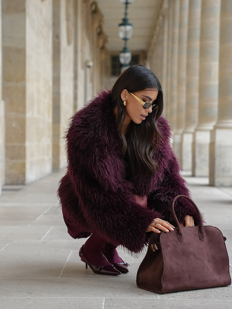 Sophisticated Suede Handbag