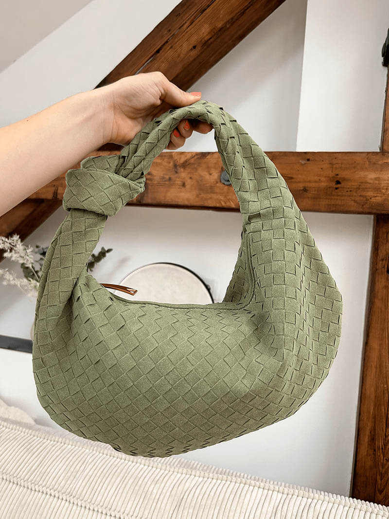 Aurelia Luxe Woven Maxi Bag