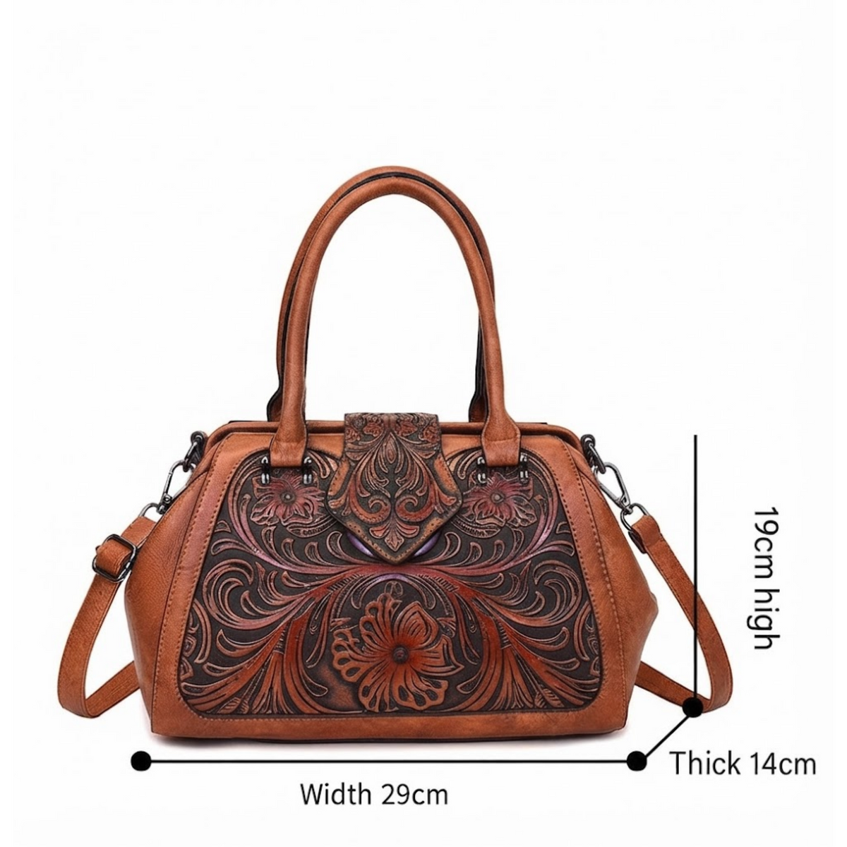 Sac à main en cuir italien Amalfi – Élégance intemporelle