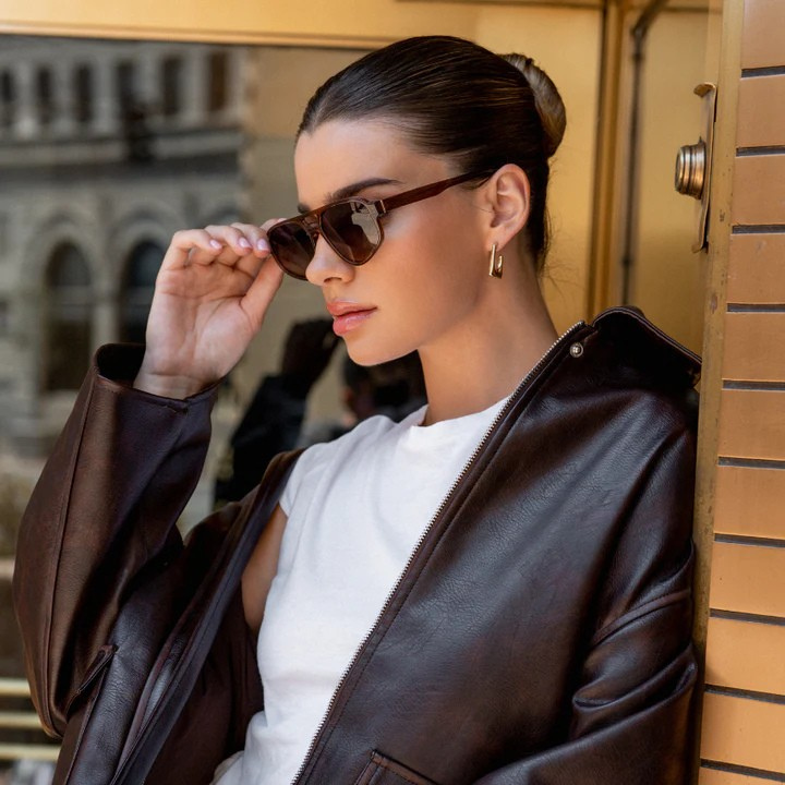 Urban Chic Polarized Aviator Sunglasses
