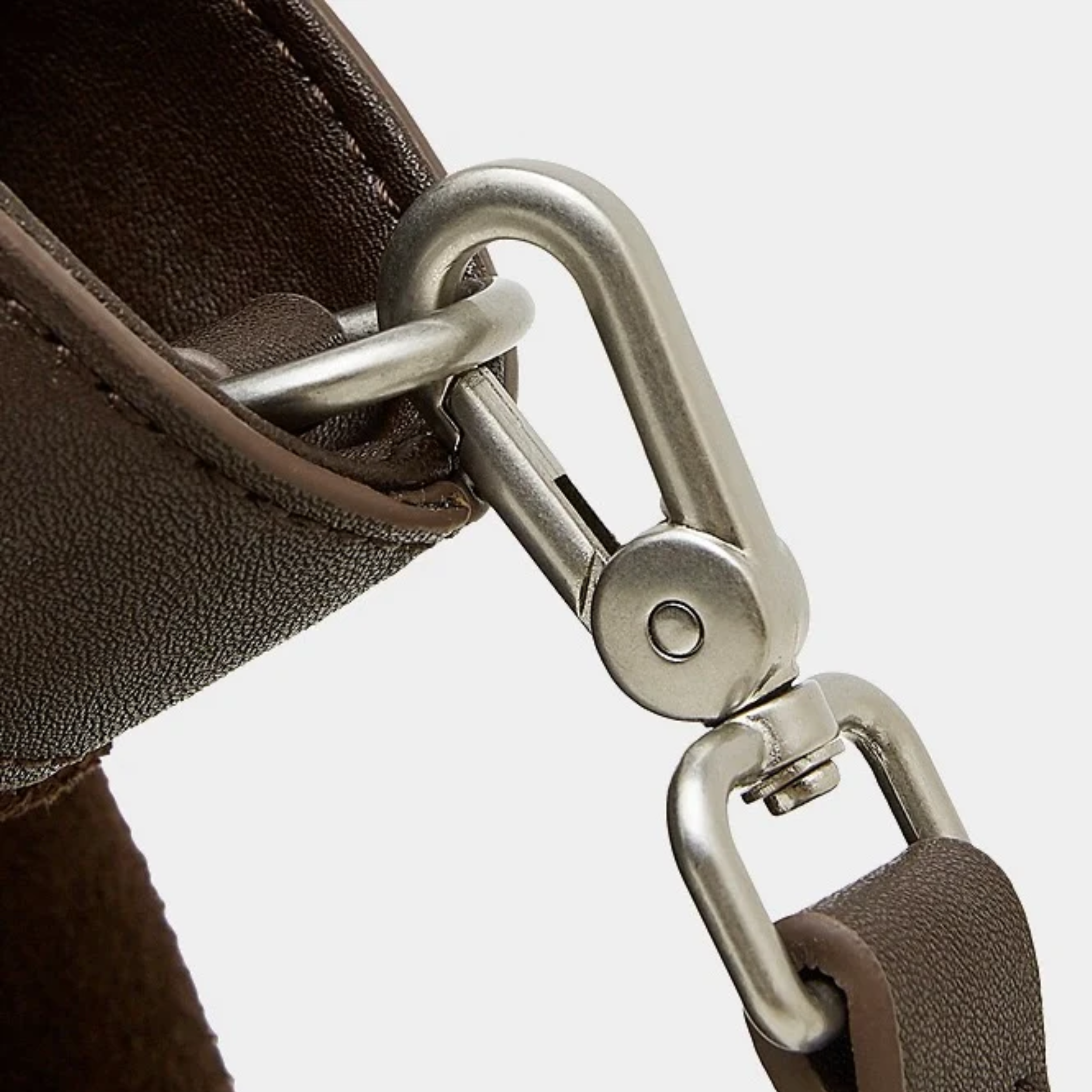 Bellanova Suede & Genuine Leather Classic Structured Shoulder Tote