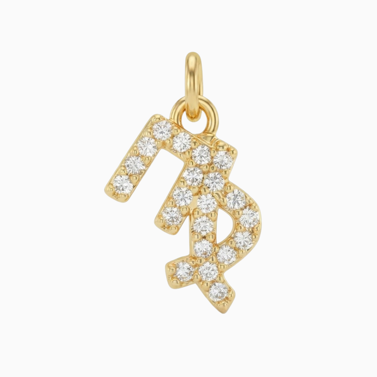 Breloques - Pendentif zodiacal orné de pierres Vierge