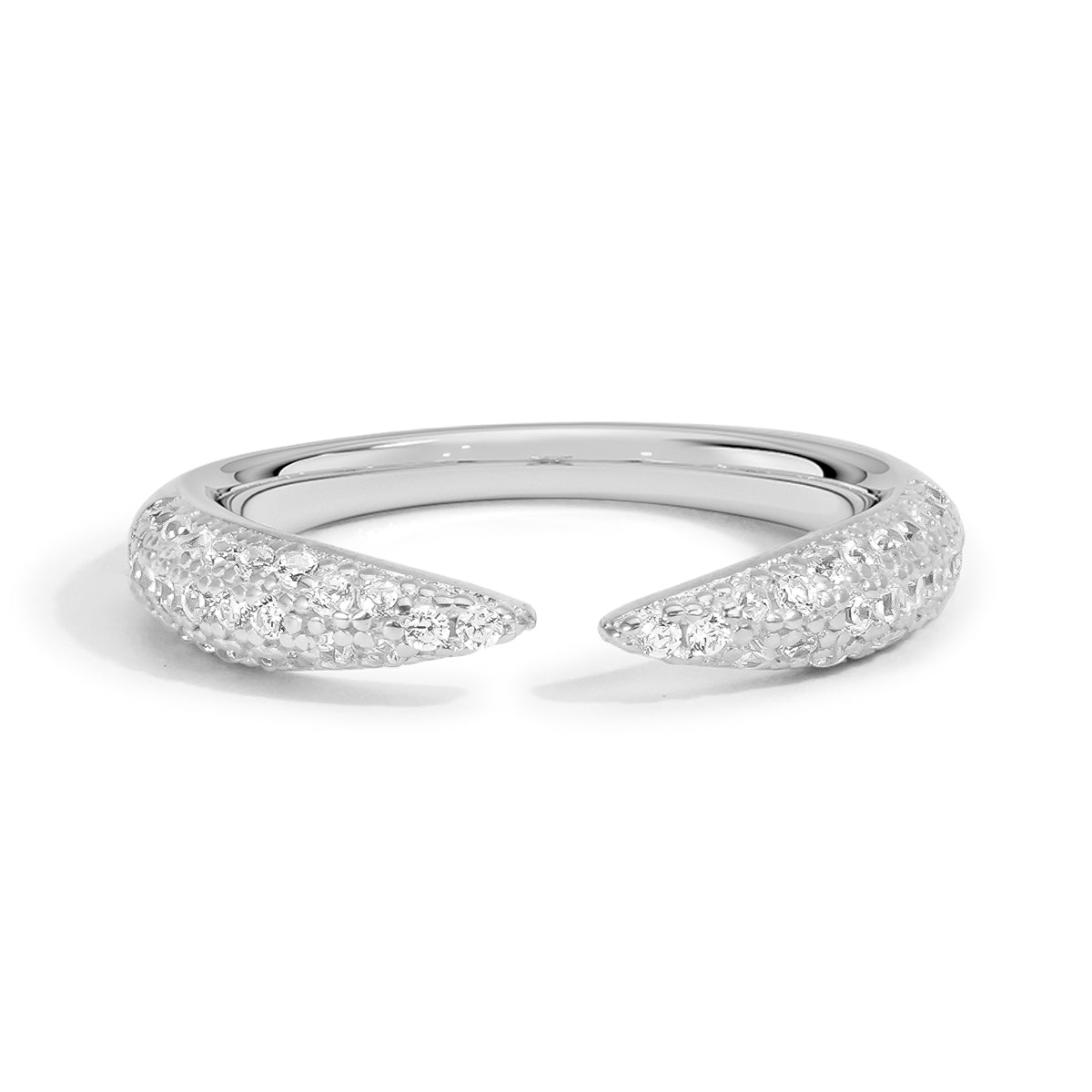 Moissanite Solitaire Engagement Ring