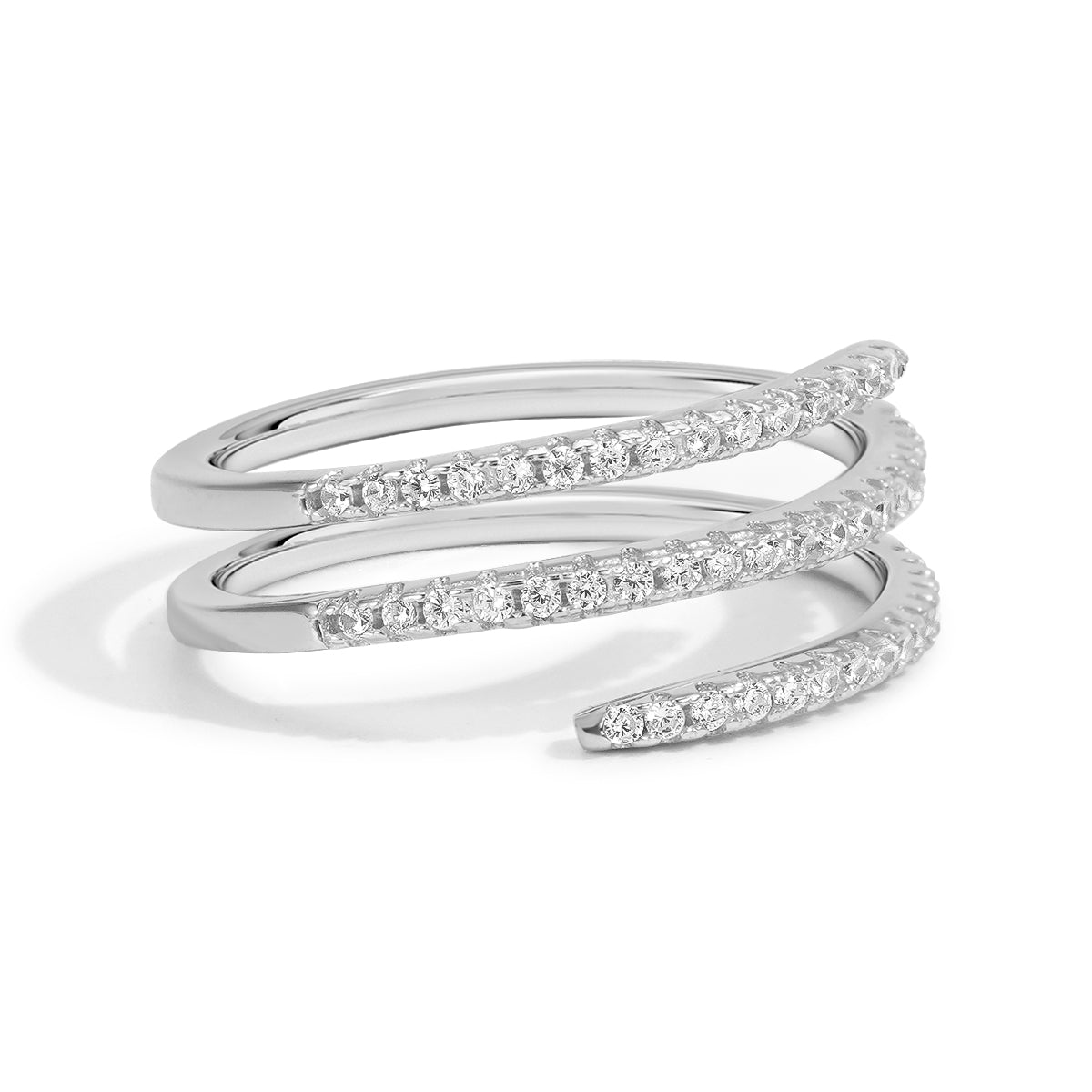 Eternal Flame Moissanite Ring