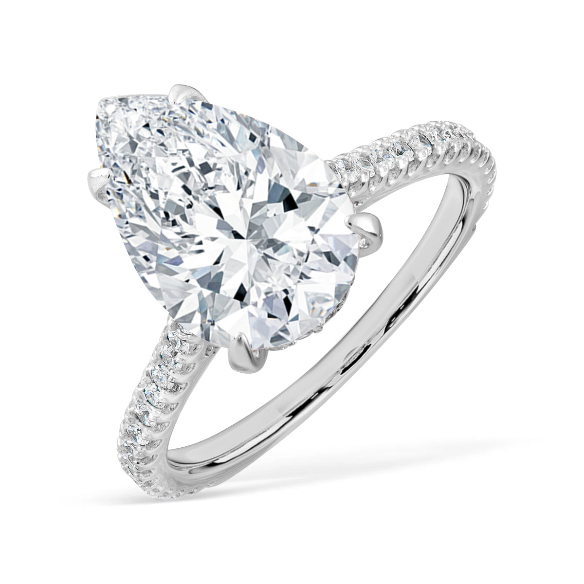 Timeless Glow Moissanite Ring