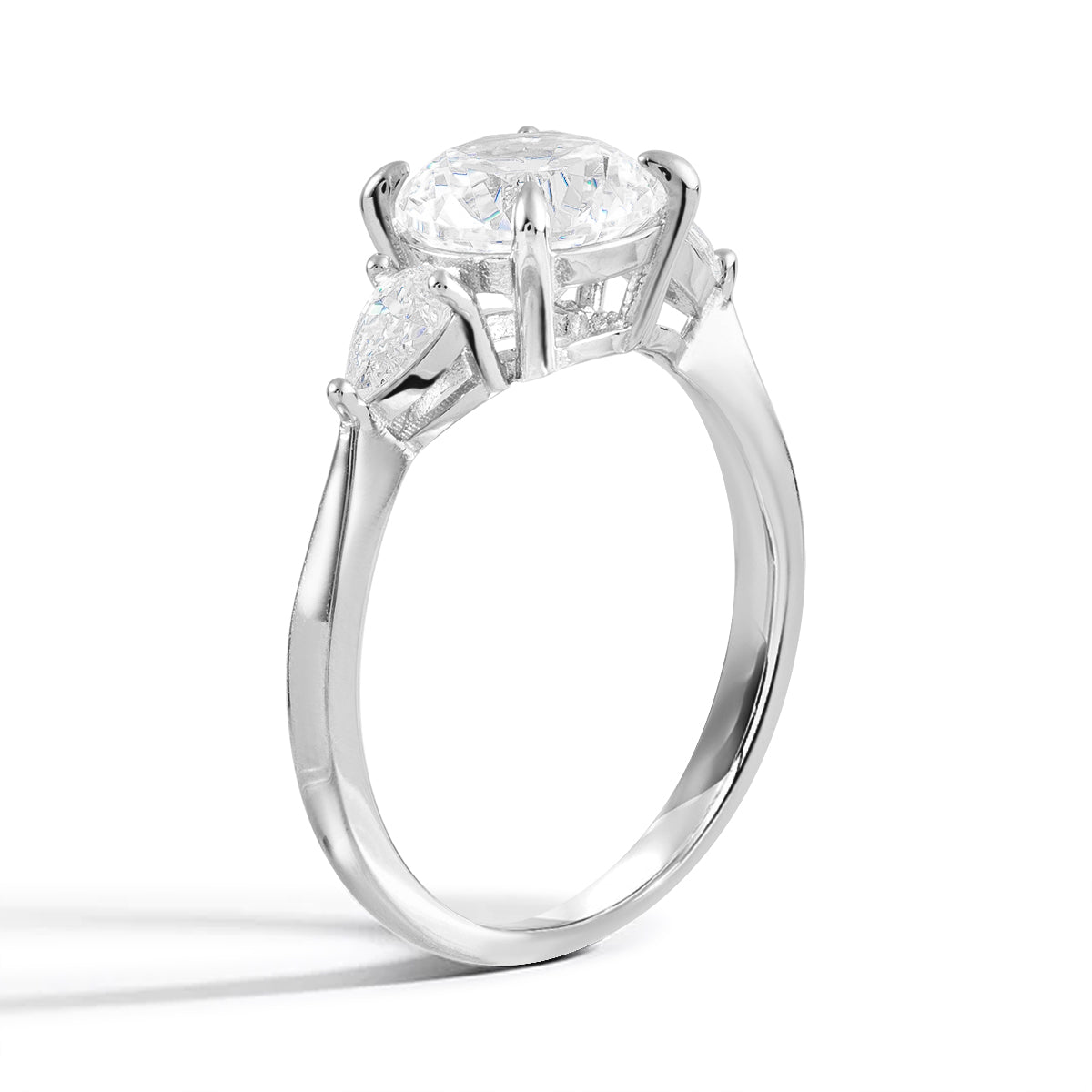 Eternal Blossom Moissanite Engagement Ring