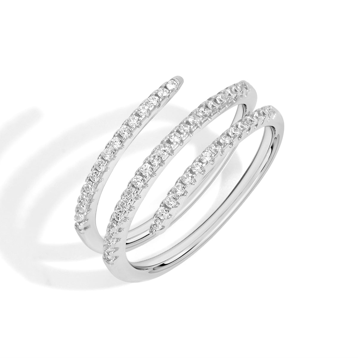 Eternal Flame Moissanite Ring