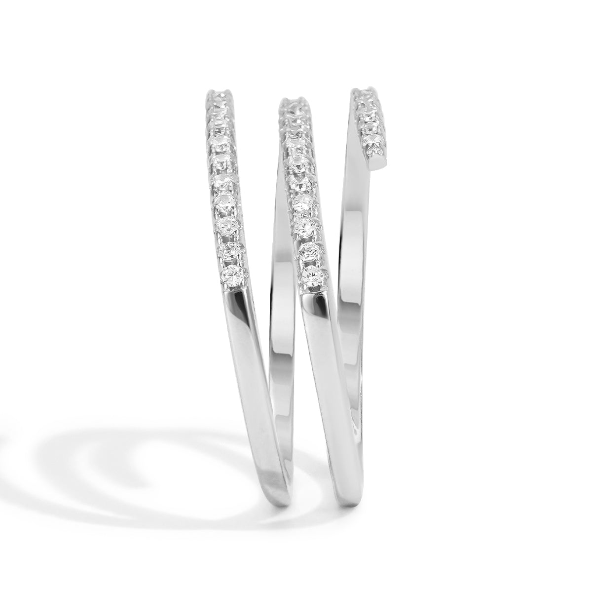 Eternal Flame Moissanite Ring