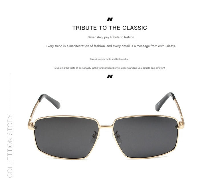 Idir Gold Olive Polarized Sunglasses