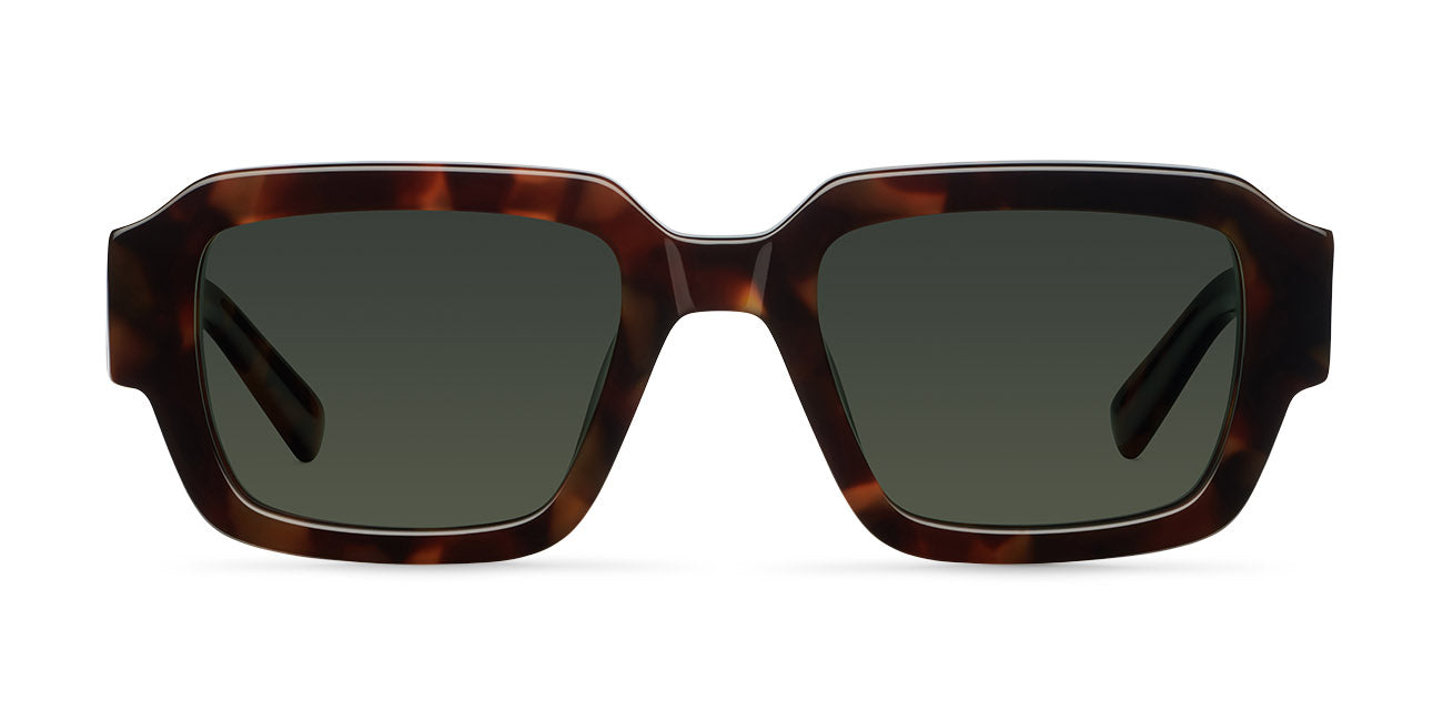 Vintage Charm Square Bio-Acetate Sunglasses