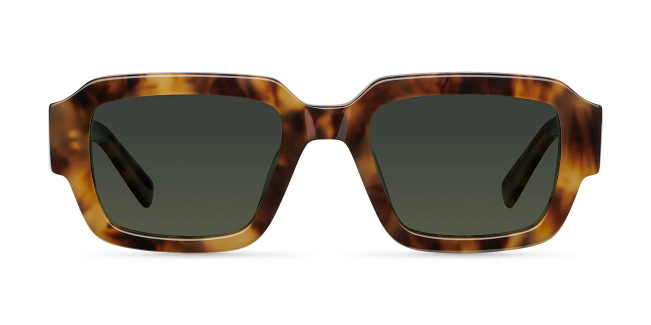 Vintage Charm Square Bio-Acetate Sunglasses
