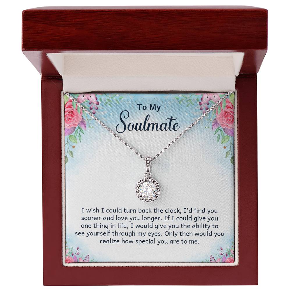To My Soulmate Hope Pendant Necklace