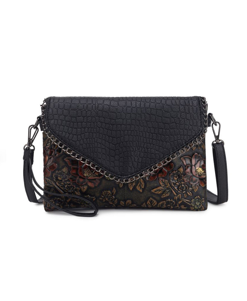 VelvetBloom Luxe Chain Crossbody