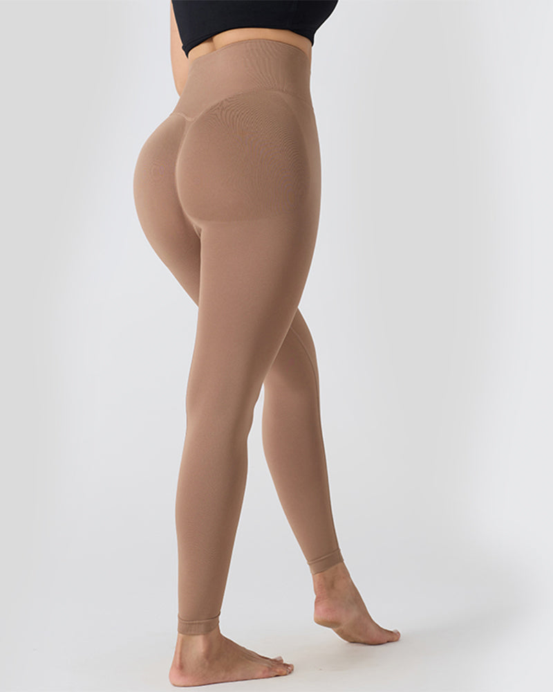 High-Waist Seamless Sculpting Leggings