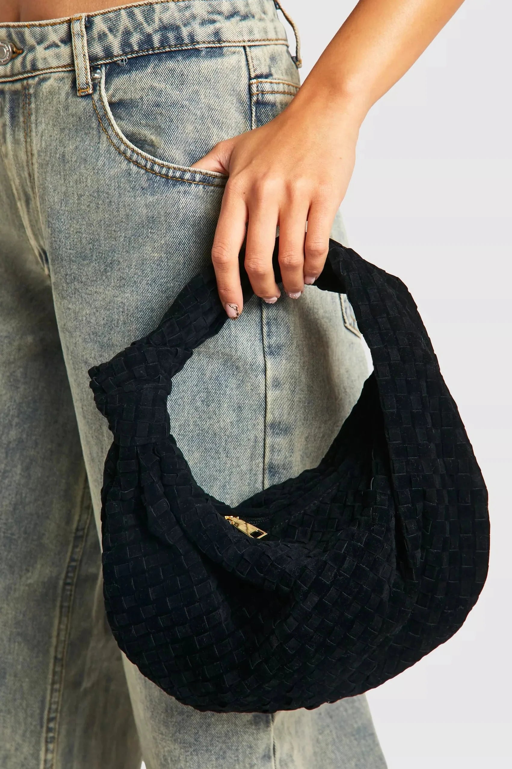 Aurelia Luxe Woven Maxi Bag