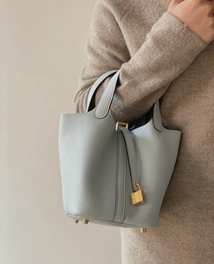 Vegan Leather Bucket Bag