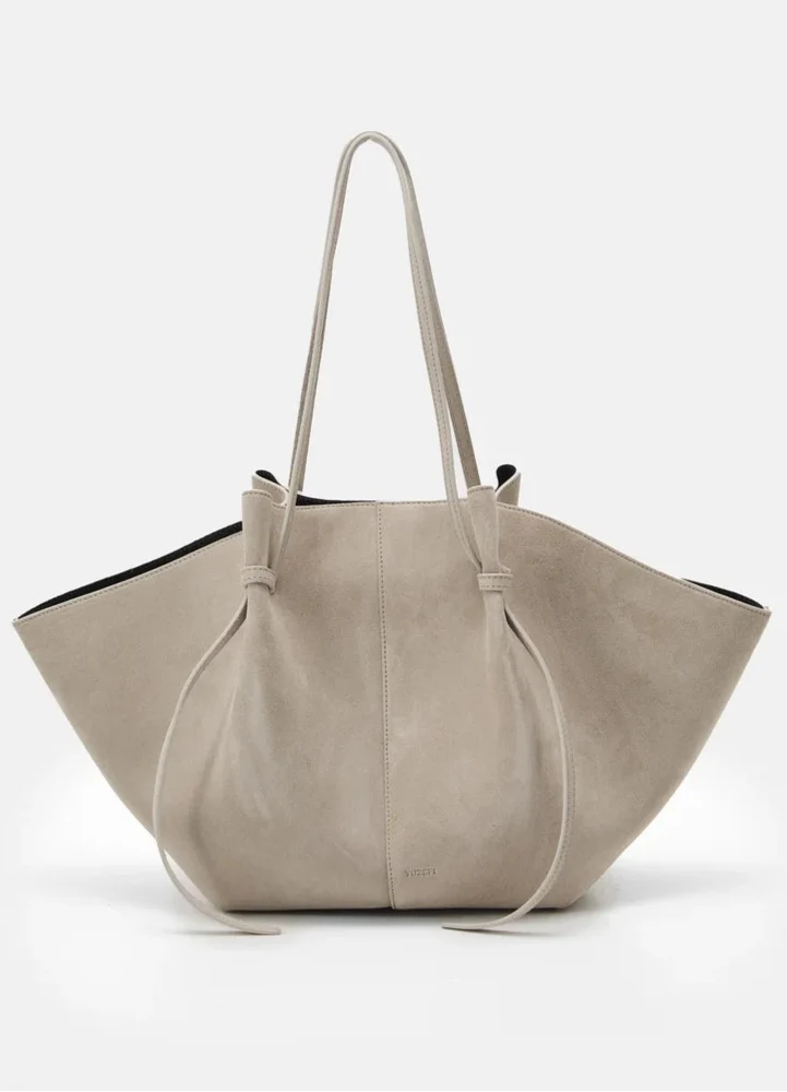 Suede Tote Bag