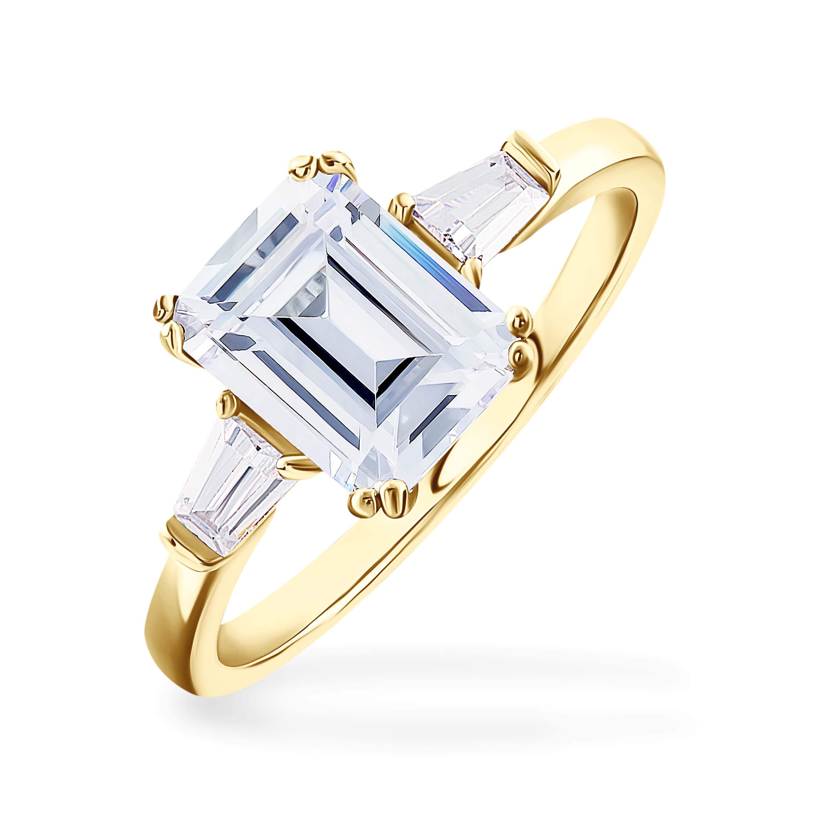 Lustrous Devotion Moissanite Solitaire Ring