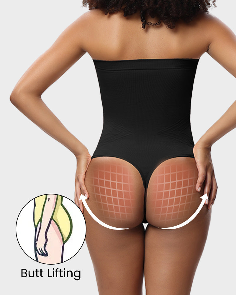Seamless Strapless Shaping Bodysuit