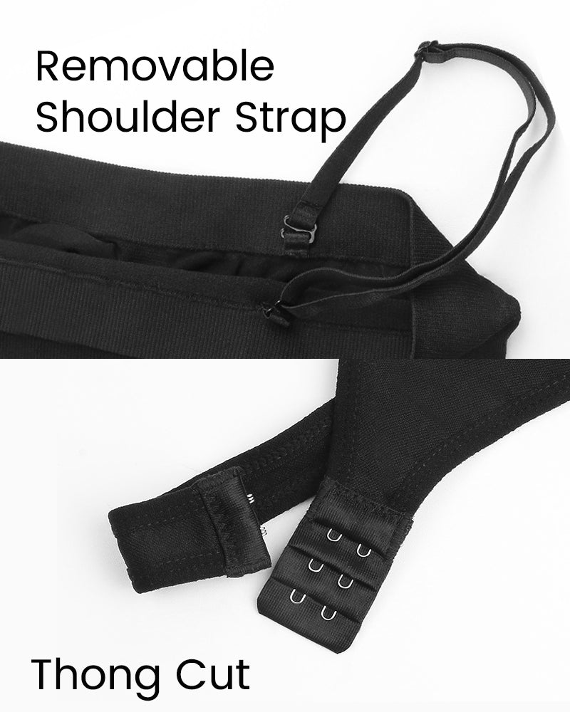 Seamless Strapless Shaping Bodysuit
