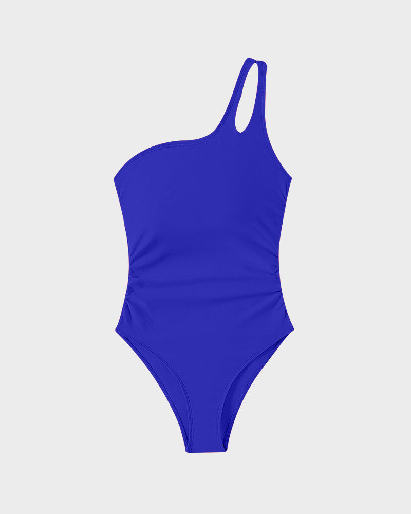Elegance One-Shoulder Sculpting Swimsuit