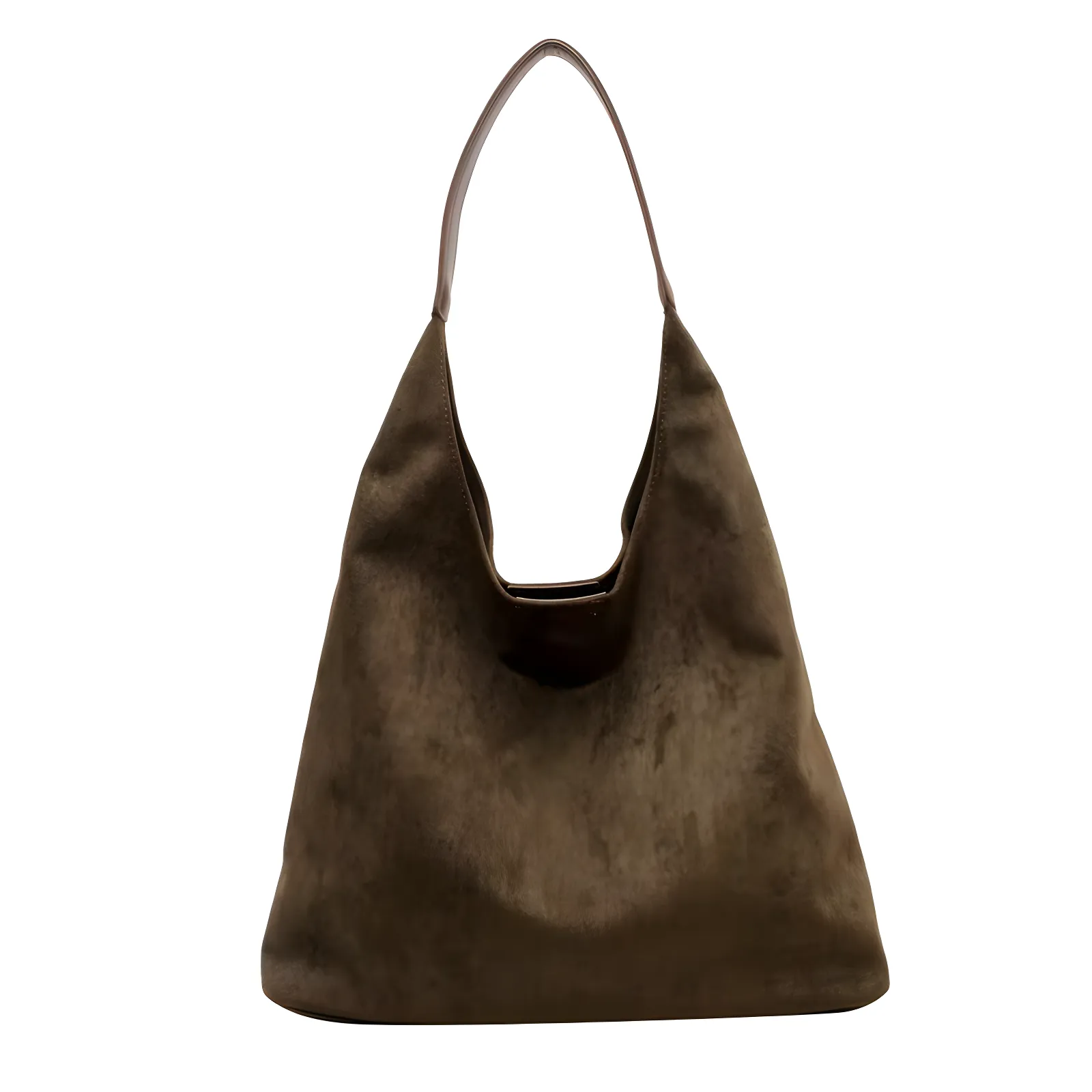 Chic Vegan Suede Everyday Tote