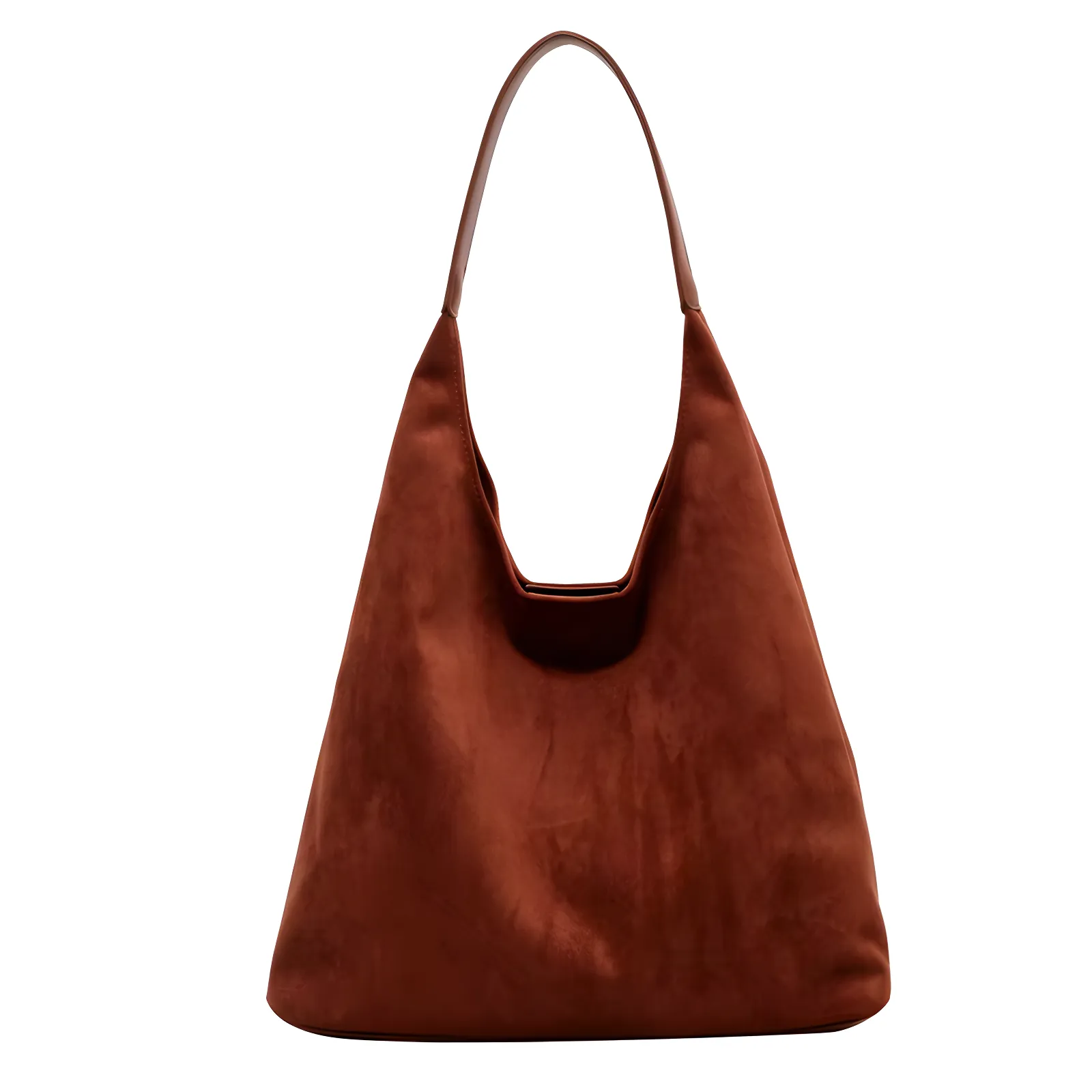 Chic Vegan Suede Everyday Tote