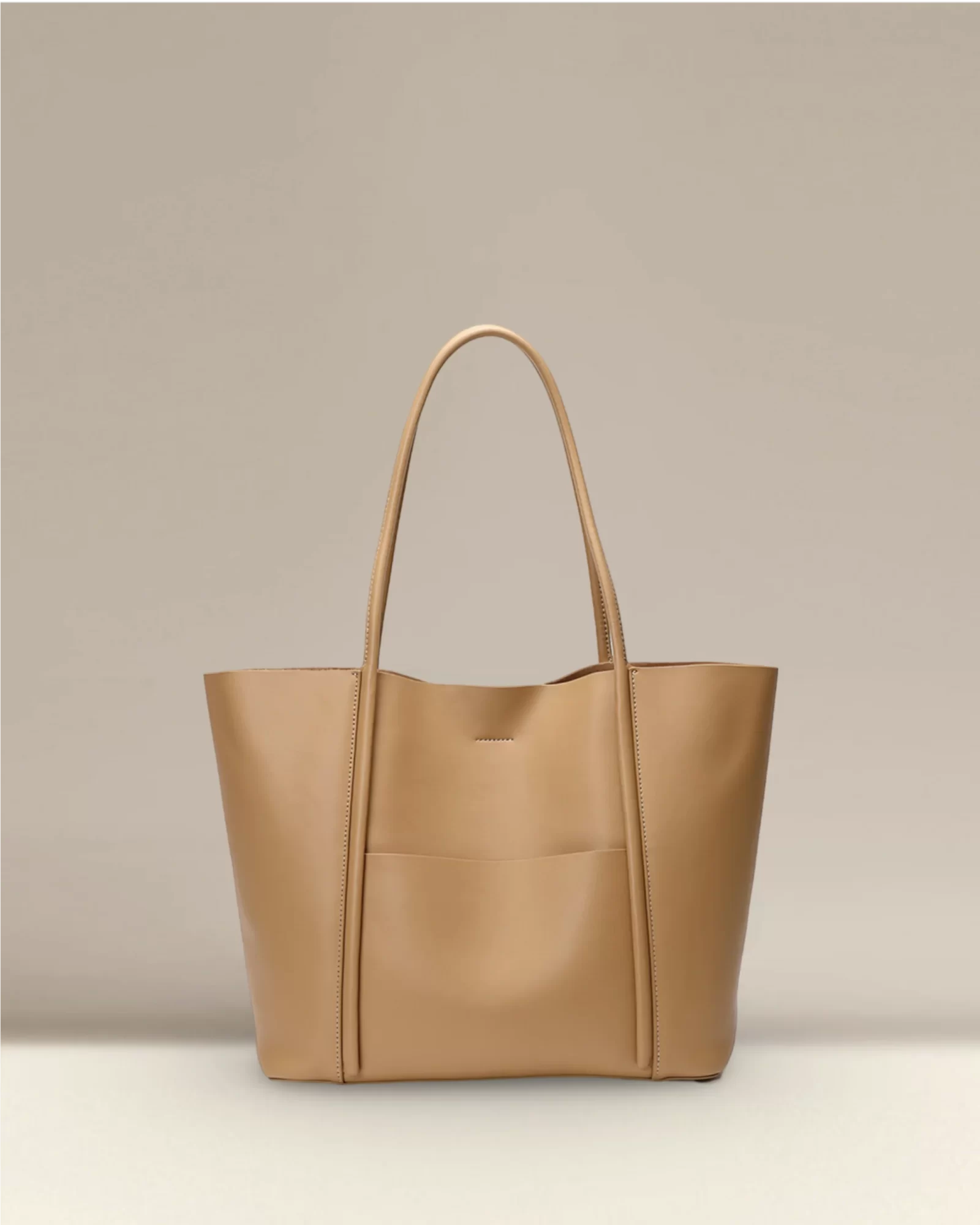 Urban Chic Leather Laptop Tote